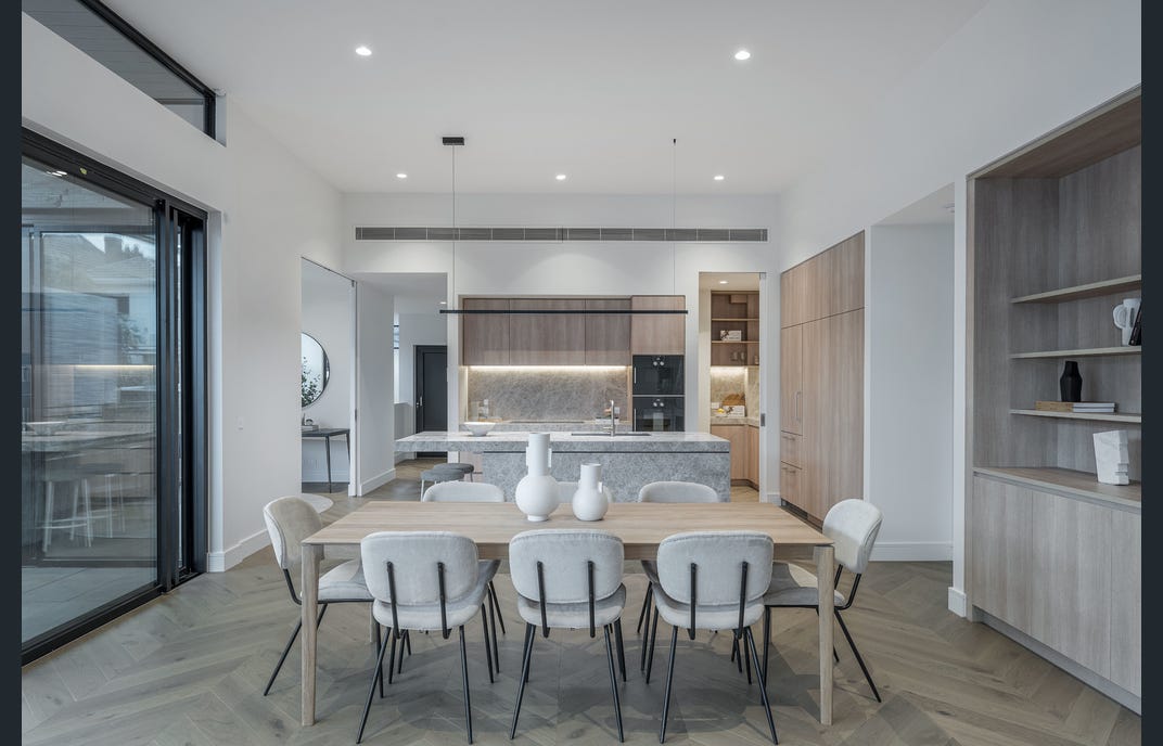 Luxury kitchen with under-cabinet and task lighting